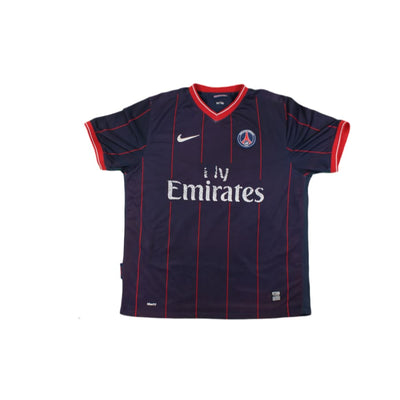 Maillot de football rétro domicile Paris Saint-Germain N°3 SAKHO 2009-2010 - Nike - Paris Saint-Germain