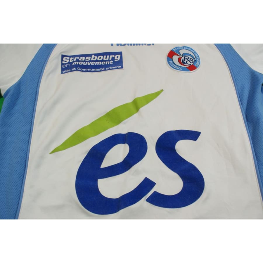 Maillot de football rétro domicile RC Strasbourg Alsace 2007-2008 - Hummel - RC Strasbourg Alsace