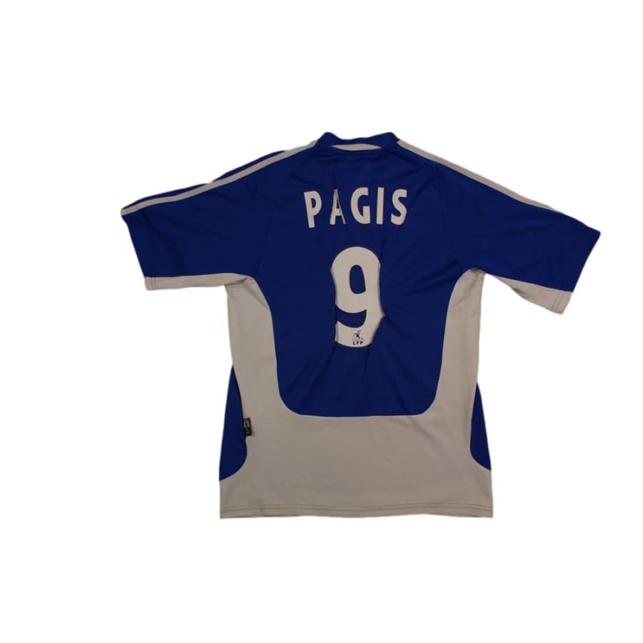 Maillot de football rétro domicile RC Strasbourg Alsace N°9 PAGIS 2004-2005 - Adidas - RC Strasbourg Alsace