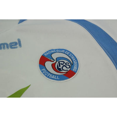 Maillot de football rétro domicile RC Strasbourg Alsace N°9 PAOLO 2007-2008 - Hummel - RC Strasbourg Alsace