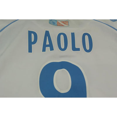 Maillot de football rétro domicile RC Strasbourg Alsace N°9 PAOLO 2007-2008 - Hummel - RC Strasbourg Alsace