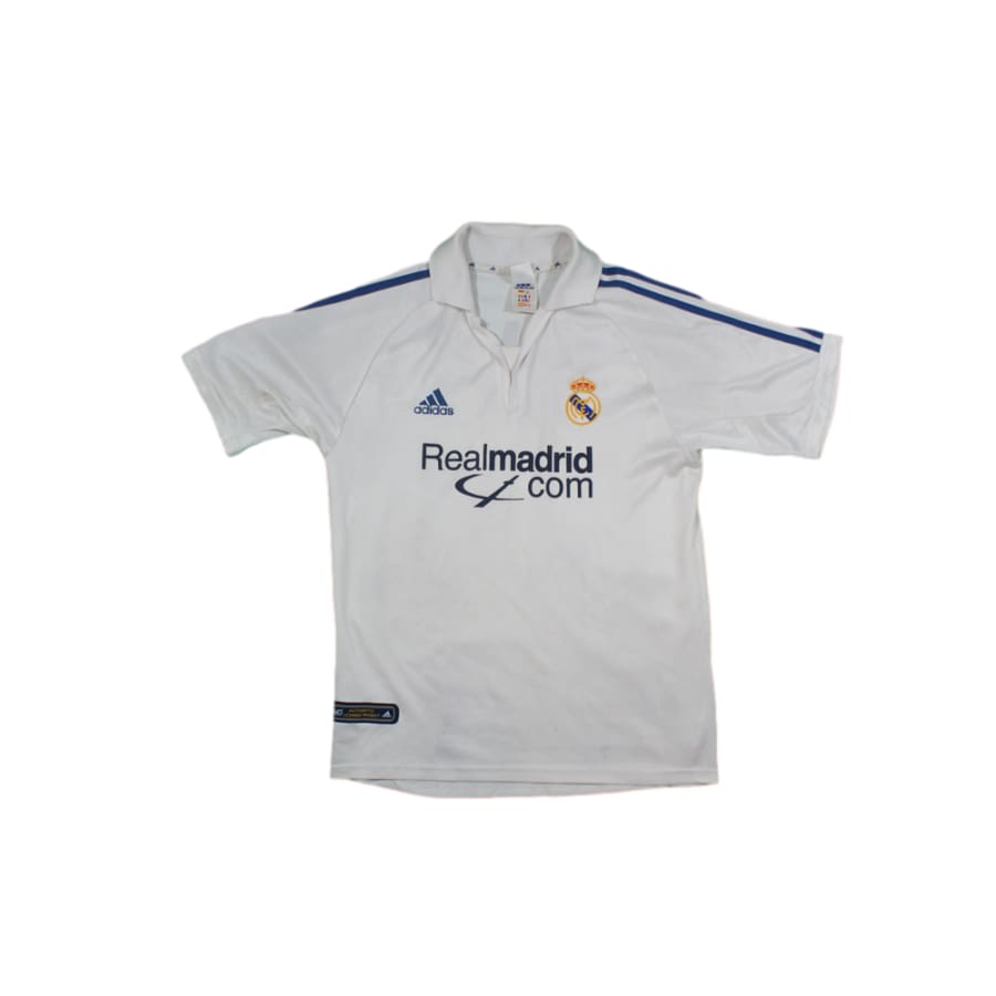 Maillot de football rétro domicile Real Madrid CF N°5 ZIDANE 2001-2002 - Adidas - Real Madrid