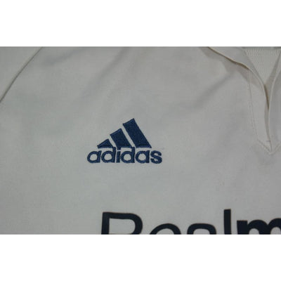 Maillot de football rétro domicile Real Madrid CF N°5 ZIDANE 2001-2002 - Adidas - Real Madrid