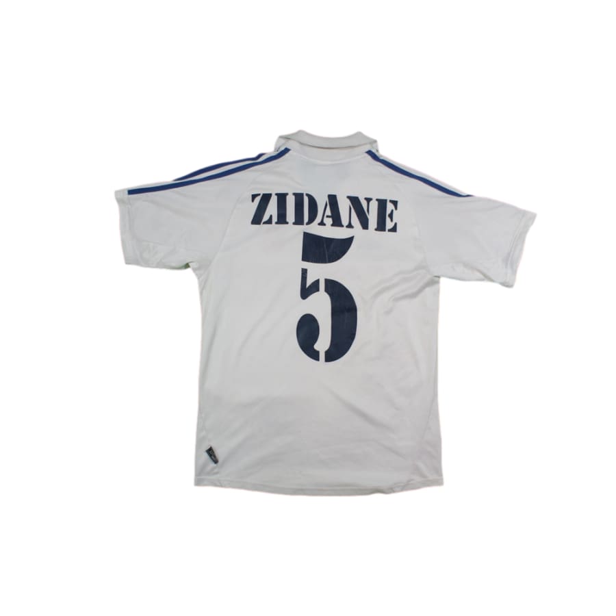 Maillot de football rétro domicile Real Madrid CF N°5 ZIDANE 2001-2002 - Adidas - Real Madrid