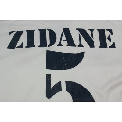 Maillot de football rétro domicile Real Madrid CF N°5 ZIDANE 2001-2002 - Adidas - Real Madrid