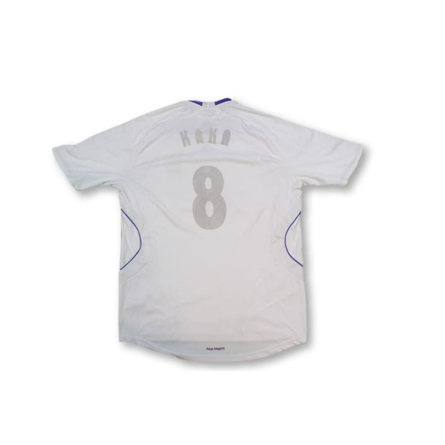 Maillot de football rétro domicile Real Madrid CF N°8 KAKA 2007-2008 - Adidas - Real Madrid