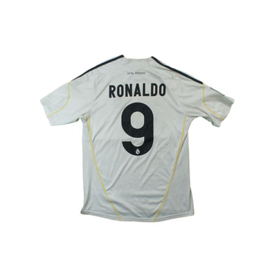 Maillot de football rétro domicile Real Madrid CF N°9 RONALDO 2009-2010 - Adidas - Real Madrid