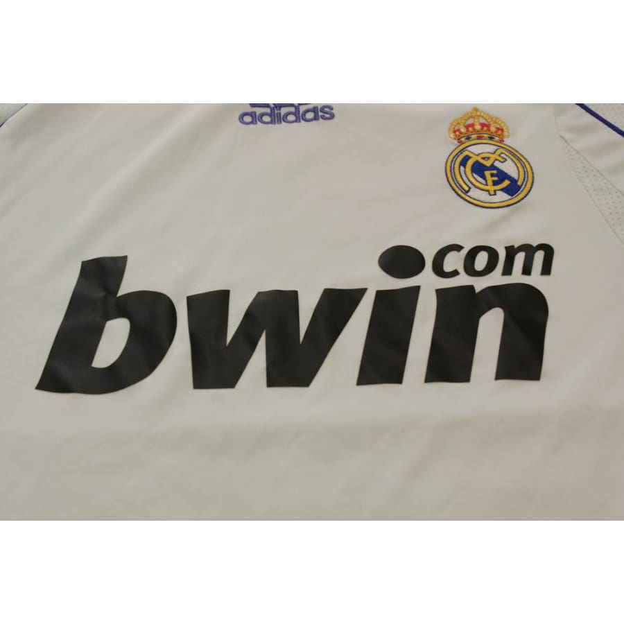 Maillot de football rétro domicile Real Madrid N°51 DRENTHE 2007-2008 - Adidas - Real Madrid