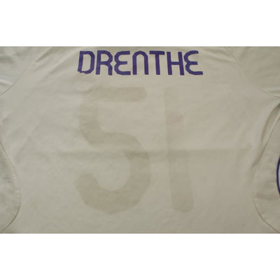 Maillot de football rétro domicile Real Madrid N°51 DRENTHE 2007-2008 - Adidas - Real Madrid