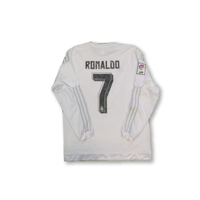 Maillot de football rétro domicile Real Madrid N°7 RONALDO 2015-2016 - Adidas - Real Madrid