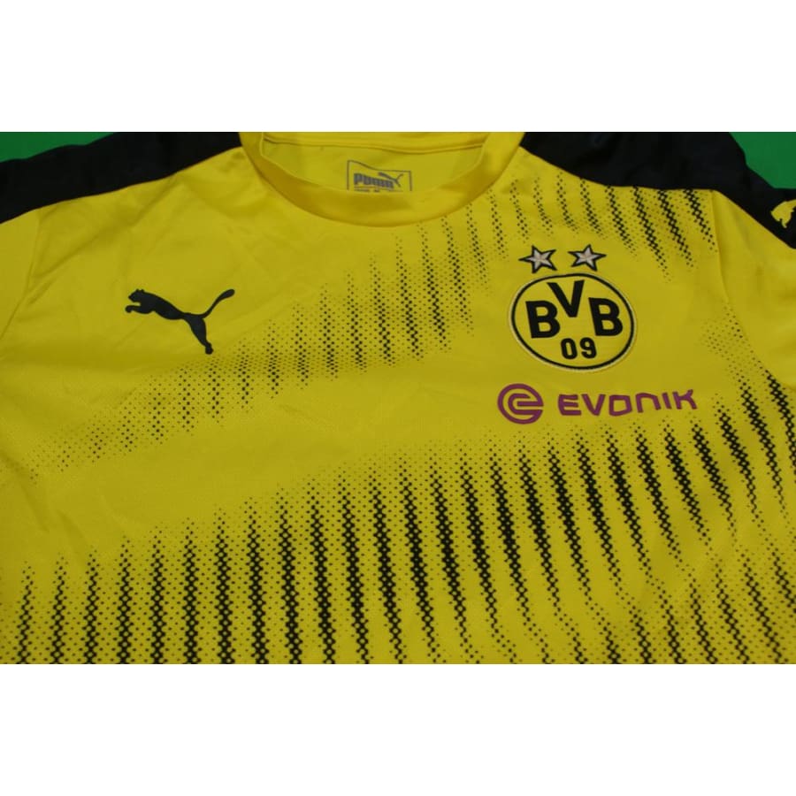 Maillot de football rétro entraînement Borossia Dortmund années 2010 - Puma - Borossia Dortmund