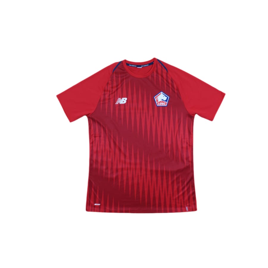 Maillot de football rétro entraînement Lille LOSC années 2010 - New Balance - LOSC