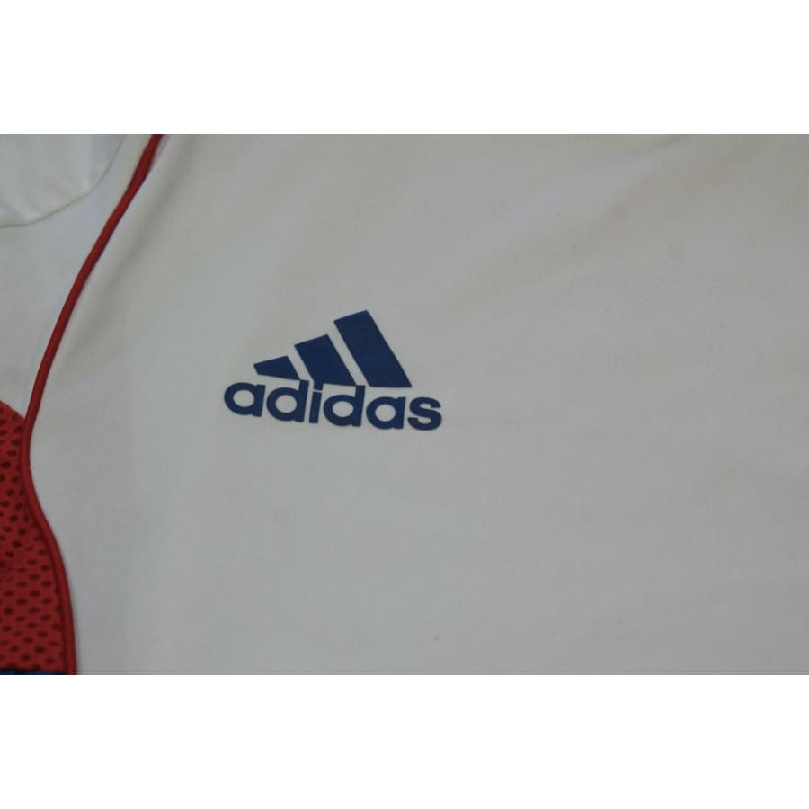 Maillot de football retro entraînement Olympique Lyonnais années 2010 - Adidas - Olympique Lyonnais