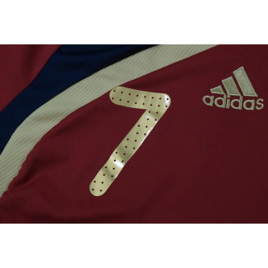 Maillot de football retro Equipe dEspagne N°7 MARAVILLA 2009-2010 - Adidas - Espagne