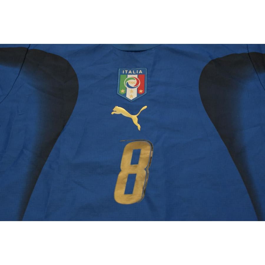 Maillot de football retro équipe dItalie N°8 GATTUSO 2006-2007 - Puma - Italie