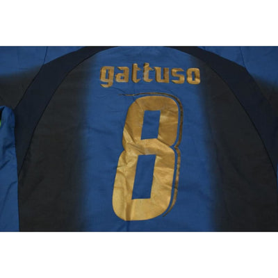 Maillot de football retro équipe dItalie N°8 GATTUSO 2006-2007 - Puma - Italie