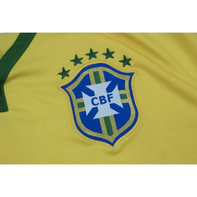 Maillot de football retro Equipe du Brésil 2014-2015 - Nike - Brésil