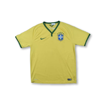 Maillot de football retro Equipe du Brésil 2014-2015 - Nike - Brésil