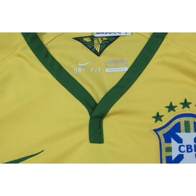 Maillot de football retro Equipe du Brésil 2014-2015 - Nike - Brésil