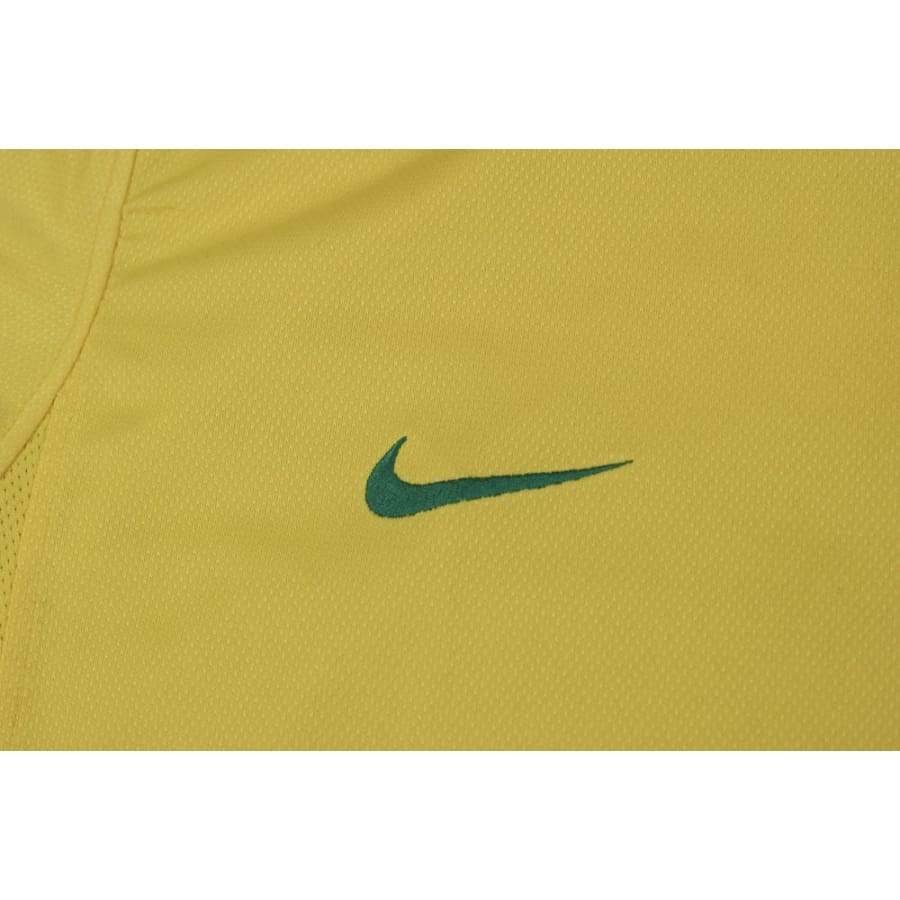 Maillot de football retro équipe du Brésil N°7 ADRIANO 2006-2007 - Nike - Brésil