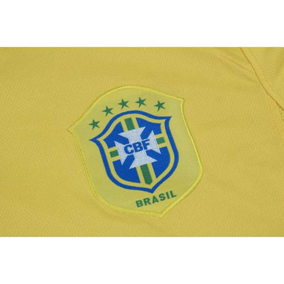 Maillot de football retro équipe du Brésil N°7 ADRIANO 2006-2007 - Nike - Brésil