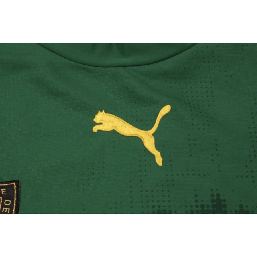 Maillot de football retro Equipe du Cameroun 2007-2008 - Puma - Cameroun