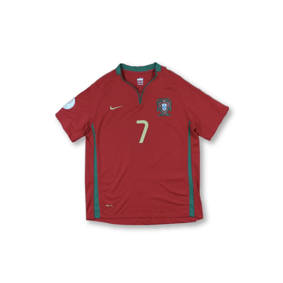 Maillot de football retro équipe du Portugal N°7 RONALDO 2008-2009 - Nike - Portugal