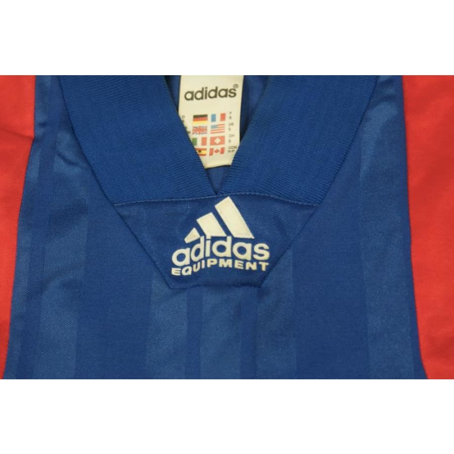 Maillot de football retro Equipe de France 1992-1993 - Adidas - Equipe de France