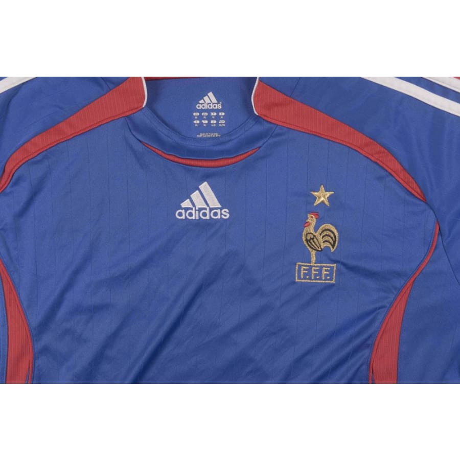 Maillot de football retro Equipe de France 2006-2007 - Adidas - Equipe de France