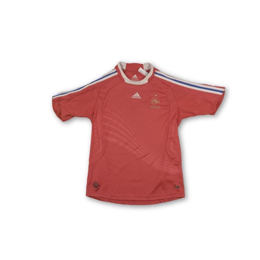 Maillot de football retro Equipe de France 2007-2008 - Adidas - Equipe de France