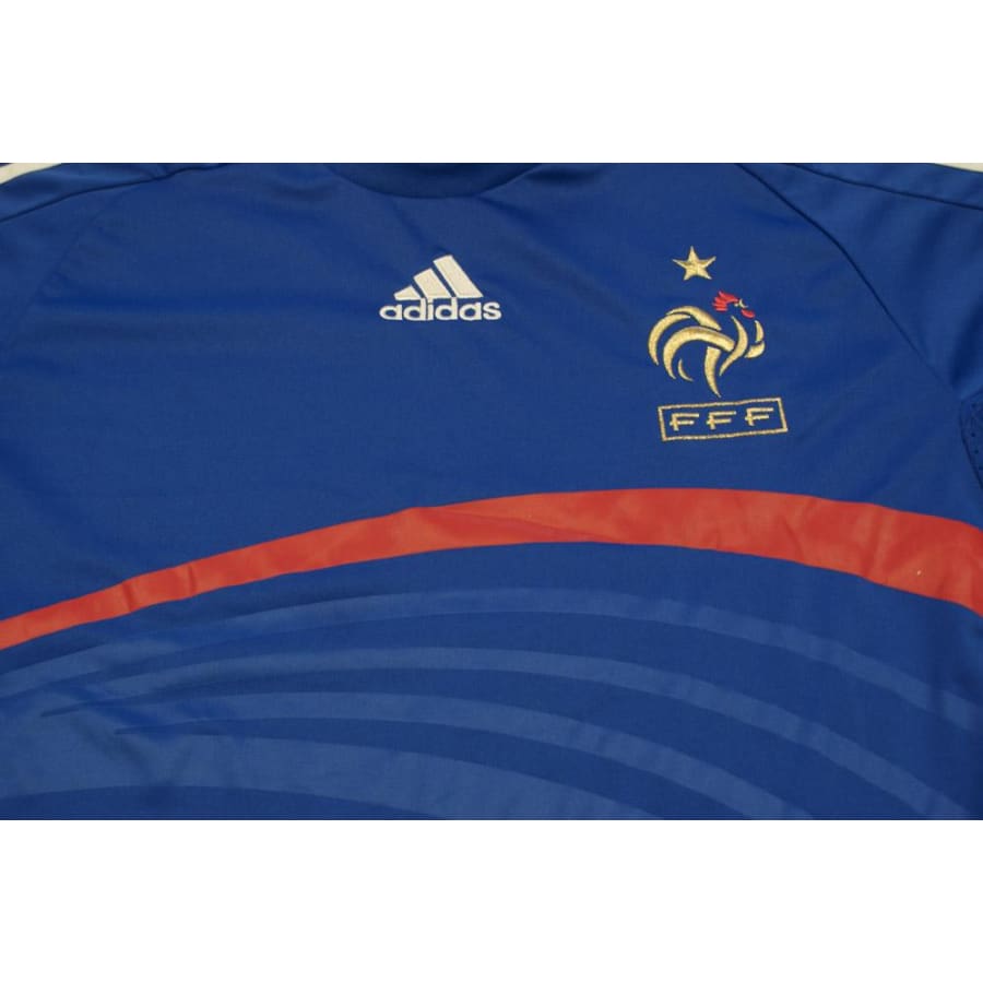 Maillot de football retro Equipe de France 2008-2009 - Adidas - Equipe de France