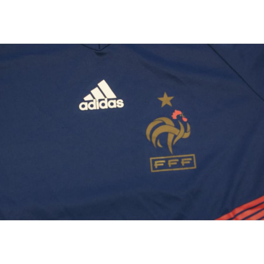 Maillot de football retro Equipe de France 2010-2011 - Adidas - Equipe de France