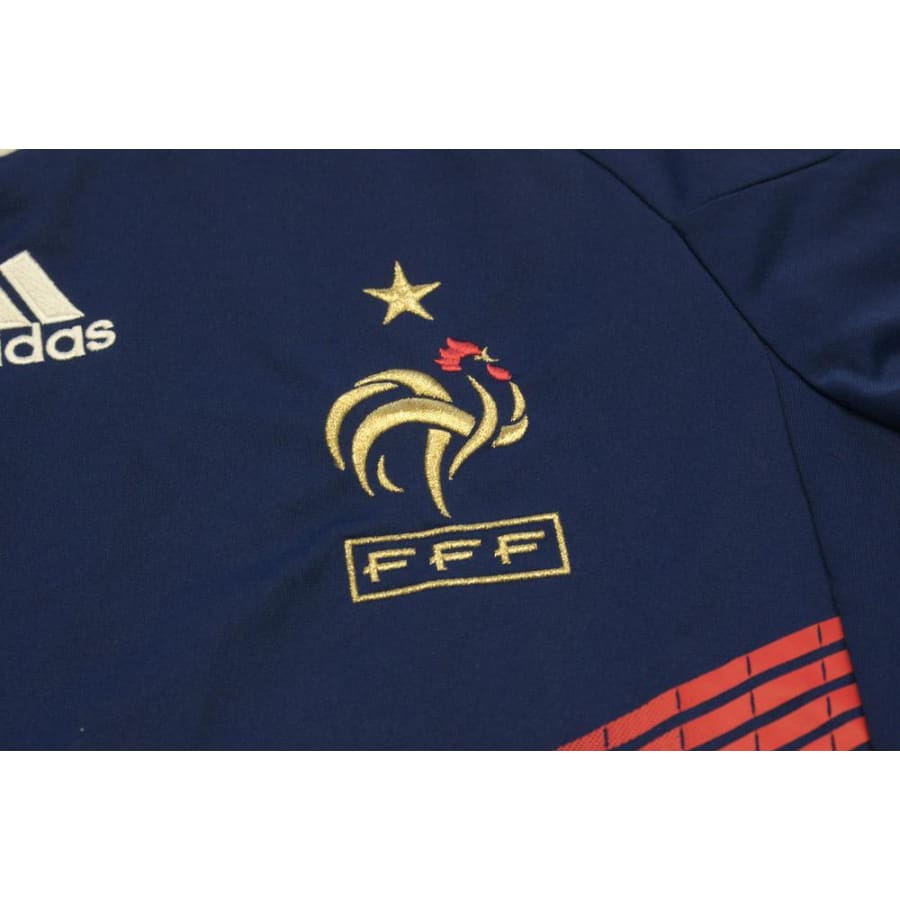 Maillot de football retro Equipe de France 2010-2011 - Adidas - Equipe de France