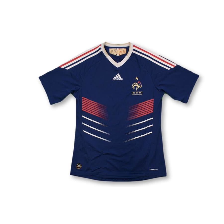Maillot de football retro Equipe de France 2010-2011 - Adidas - Equipe de France