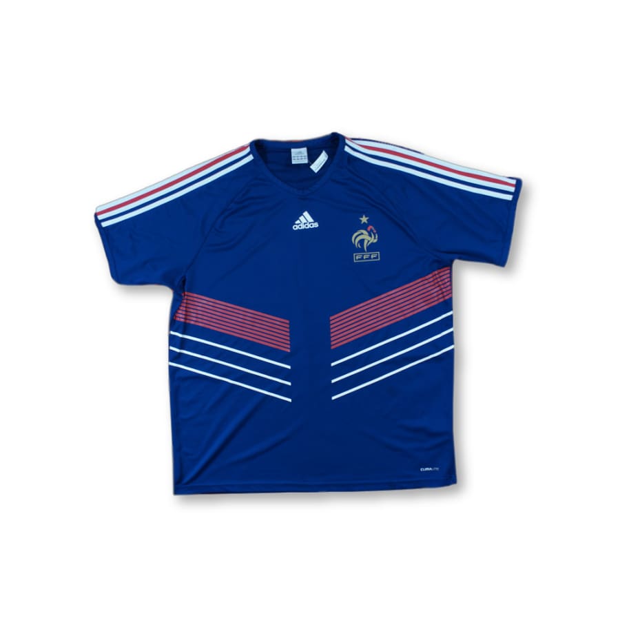 Maillot de football retro Equipe de France 2010-2011 - Adidas - Equipe de France