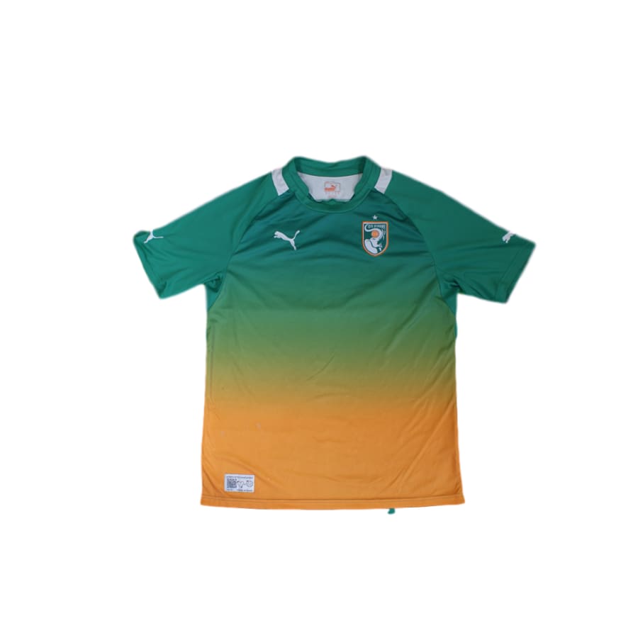 Maillot de football rétro extérieur équipe de Côte d’Ivoire DOUDOU 2011-2012 - Puma - Côte d’Ivoire