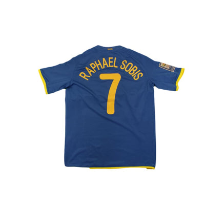 Maillot de football rétro extérieur équipe du Brésil N°7 RAPHAEL SOBIS 2010-2011 - Nike - Brésil