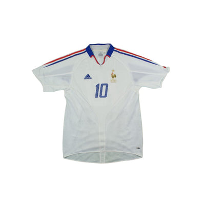 Maillot de football rétro extérieur Equipe de France N°10 ZIDANE 2004-2005 - Adidas - Equipe de France