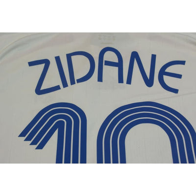 Maillot de football rétro extérieur Equipe de France N°10 ZIDANE 2006-2007 - Adidas - Equipe de France