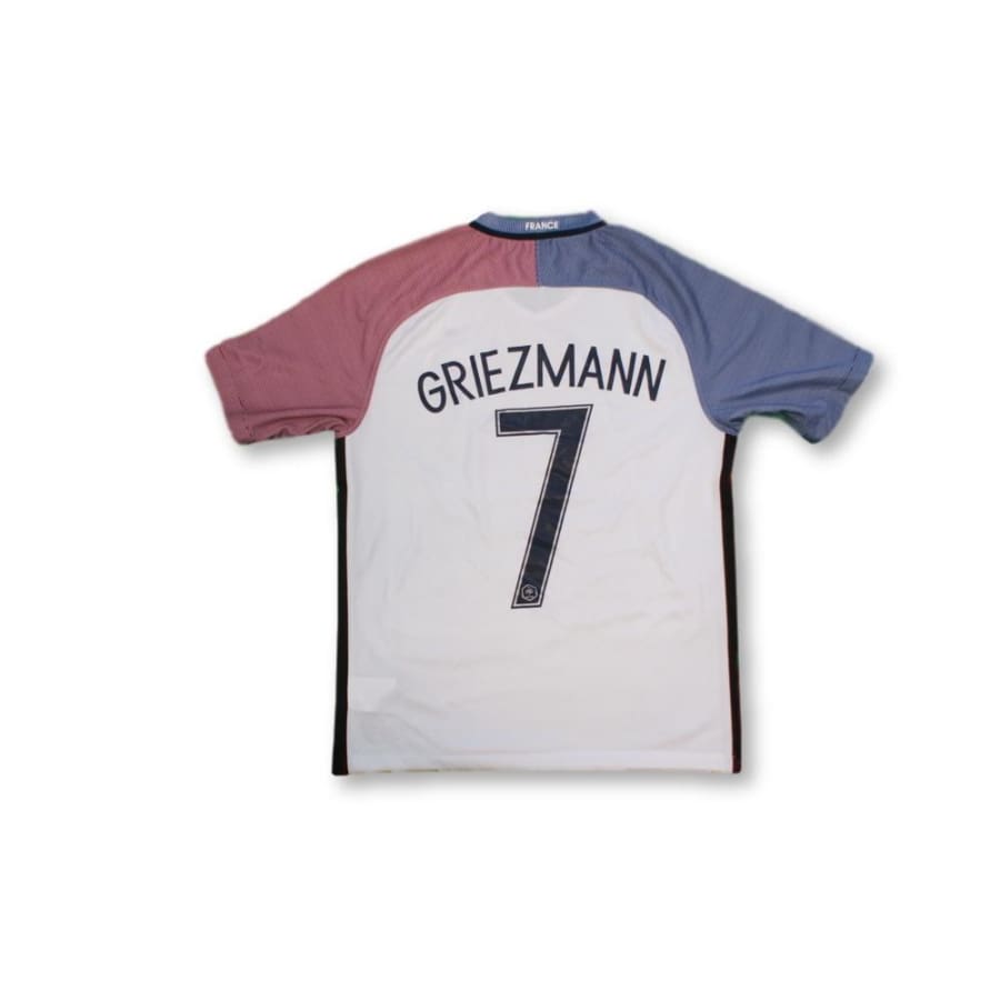 Maillot de football rétro extérieur Equipe de France N°7 GRIEZMANN 2016-2017 - Nike - Equipe de France