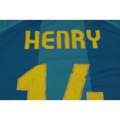 Maillot de football rétro extérieur FC Barcelone N°14 HENRY 2007-2008 - Nike - Barcelone