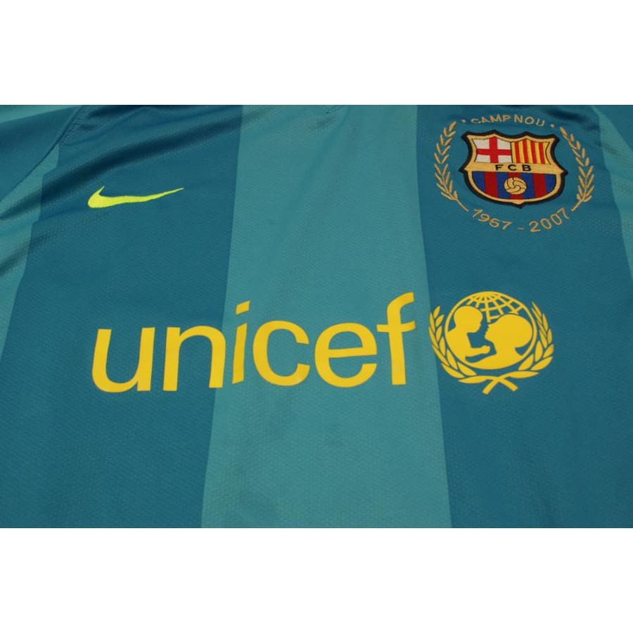 Maillot de football rétro extérieur FC Barcelone N°14 HENRY 2007-2008 - Nike - Barcelone