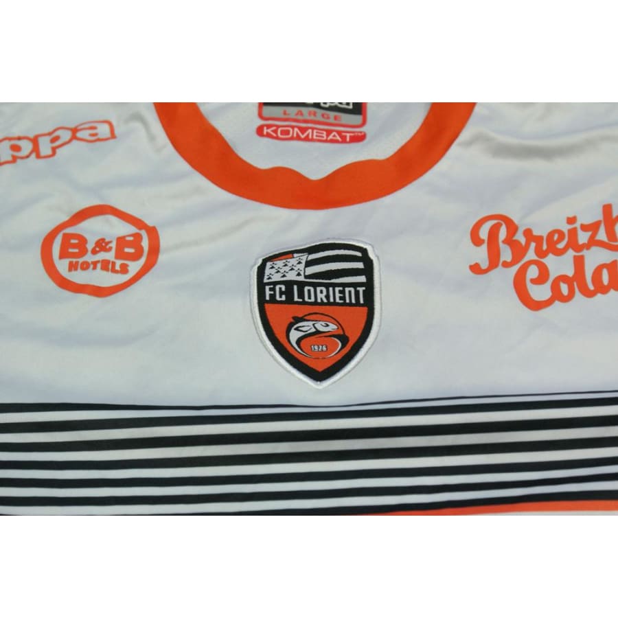 Maillot de football rétro extérieur FC Lorient 2017-2018 - Kappa - FC Lorient