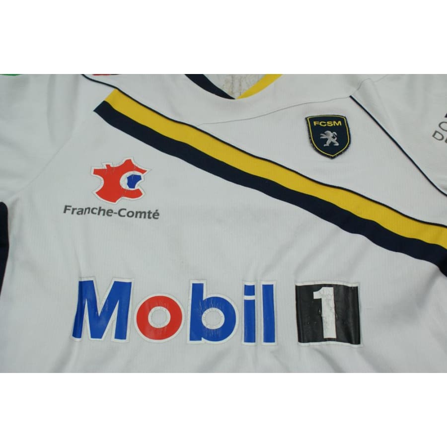 Maillot de football rétro extérieur FC Sochaux-Montbéliard N°10 DAHAM 2011-2012 - Lotto - FC Sochaux-Montbéliard