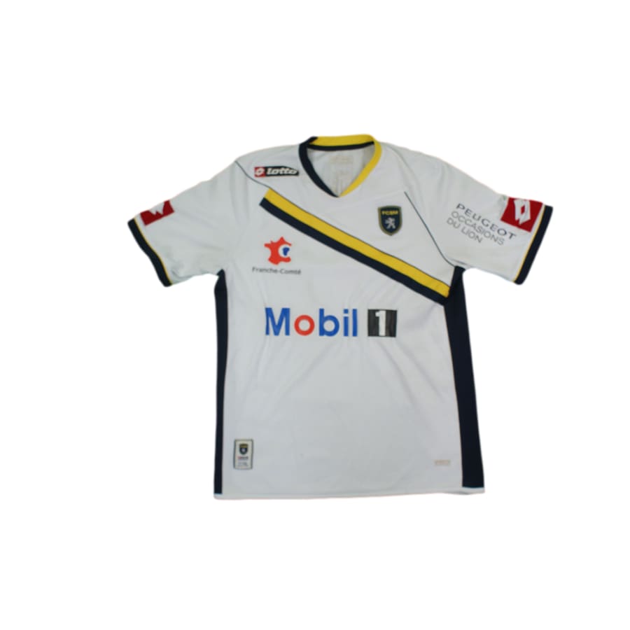 Maillot de football rétro extérieur FC Sochaux-Montbéliard N°10 DAHAM 2011-2012 - Lotto - FC Sochaux-Montbéliard