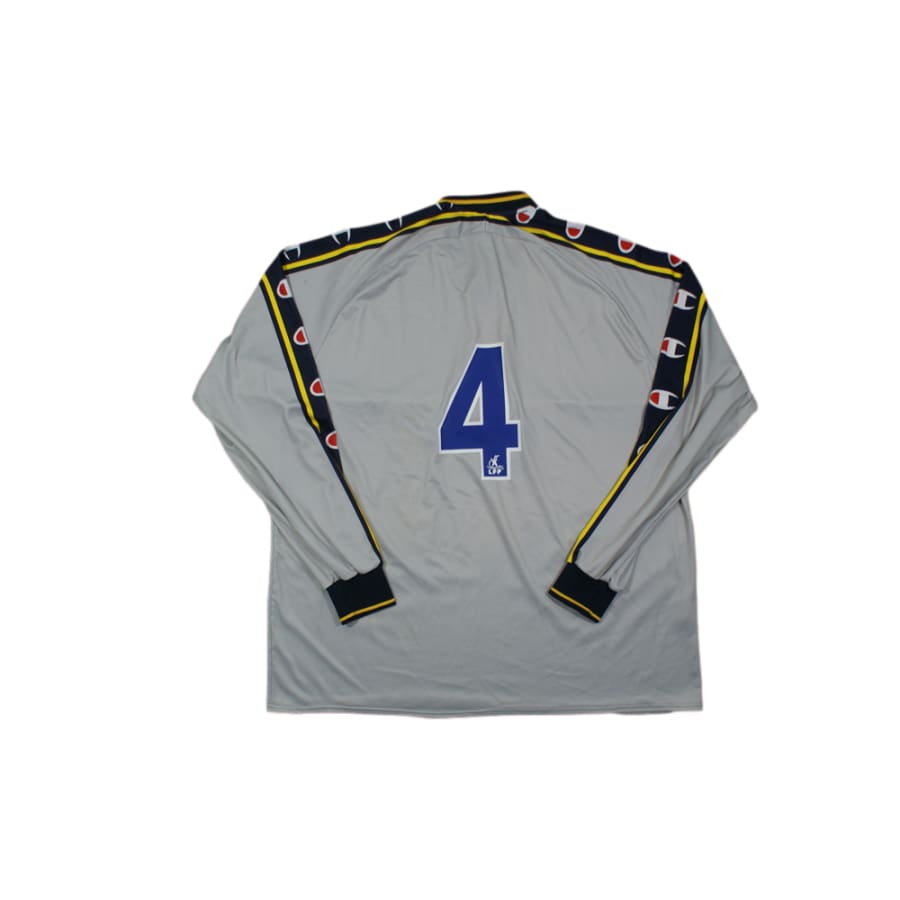 Maillot de football rétro extérieur FC Sochaux-Montbéliard N°4 2002-2003 - Champion - FC Sochaux-Montbéliard