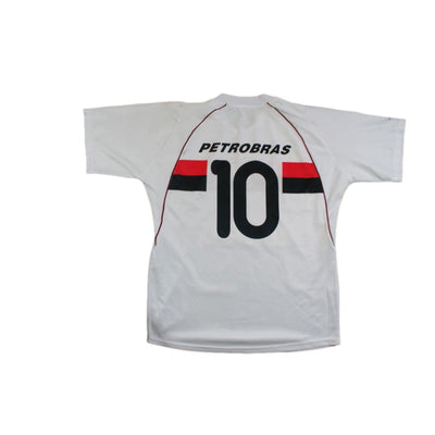 Maillot de football rétro extérieur Flamengo N°10 années 2000 - Nike - Brésilien