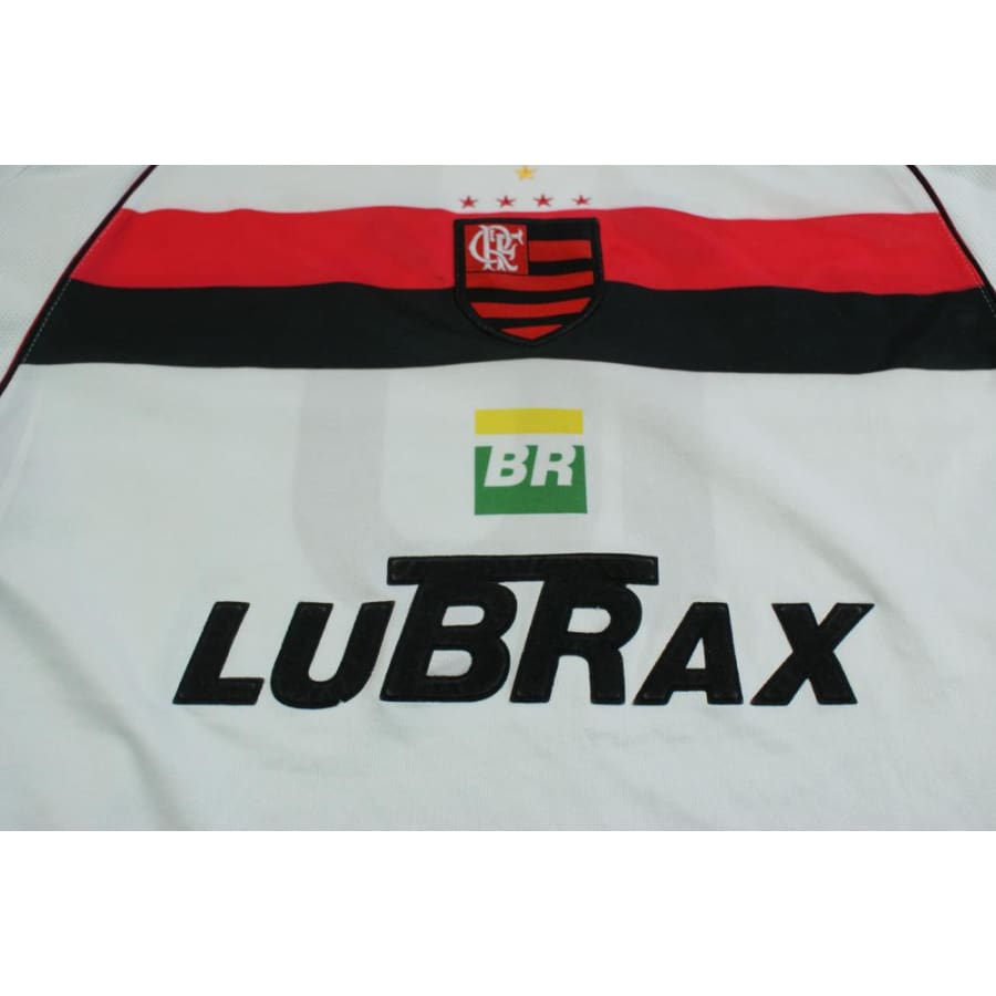 Maillot de football rétro extérieur Flamengo N°10 années 2000 - Nike - Brésilien