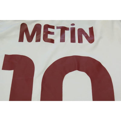 Maillot de football rétro extérieur Galatasaray N°10 METIN 2008-2009 - Adidas - Turc