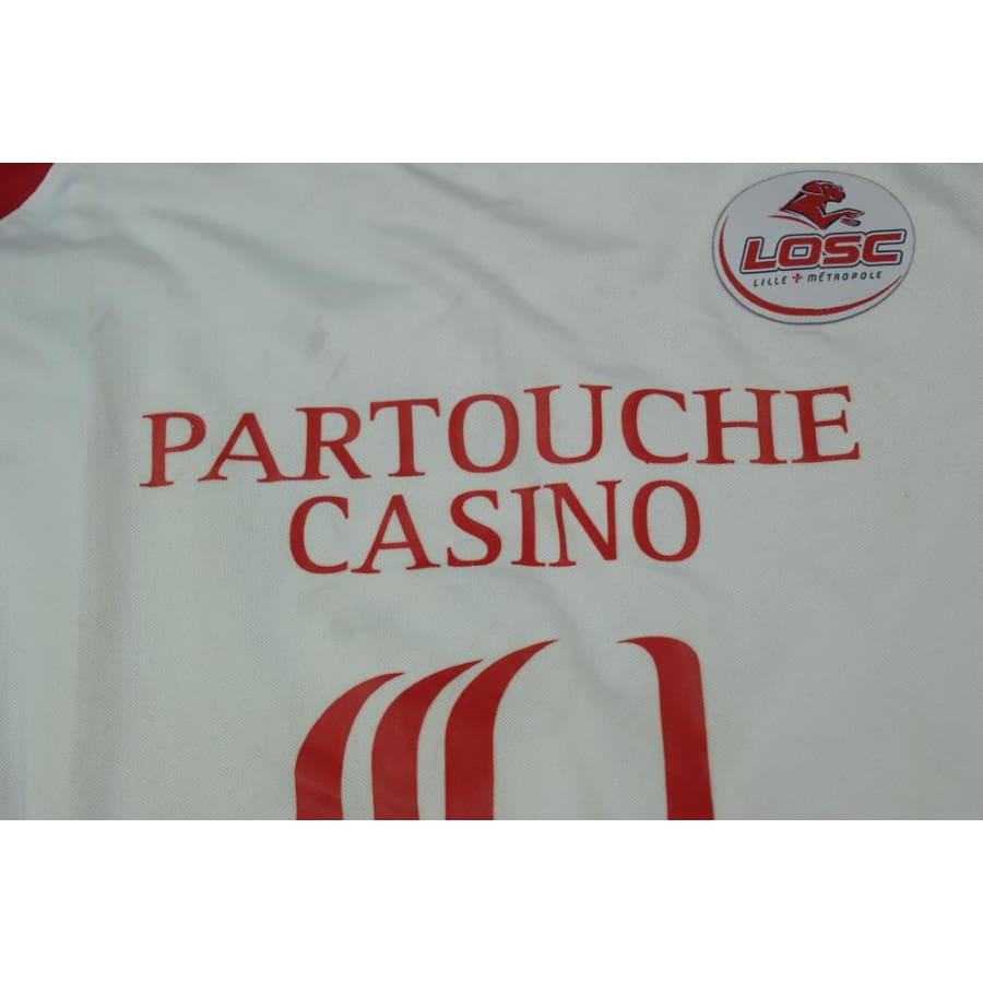 Maillot de football rétro extérieur Lille LOSC N°5 MIK 2007-2008 - Airness - LOSC